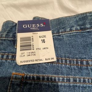 Guess  Denim Jean Shorts Girls Size 16